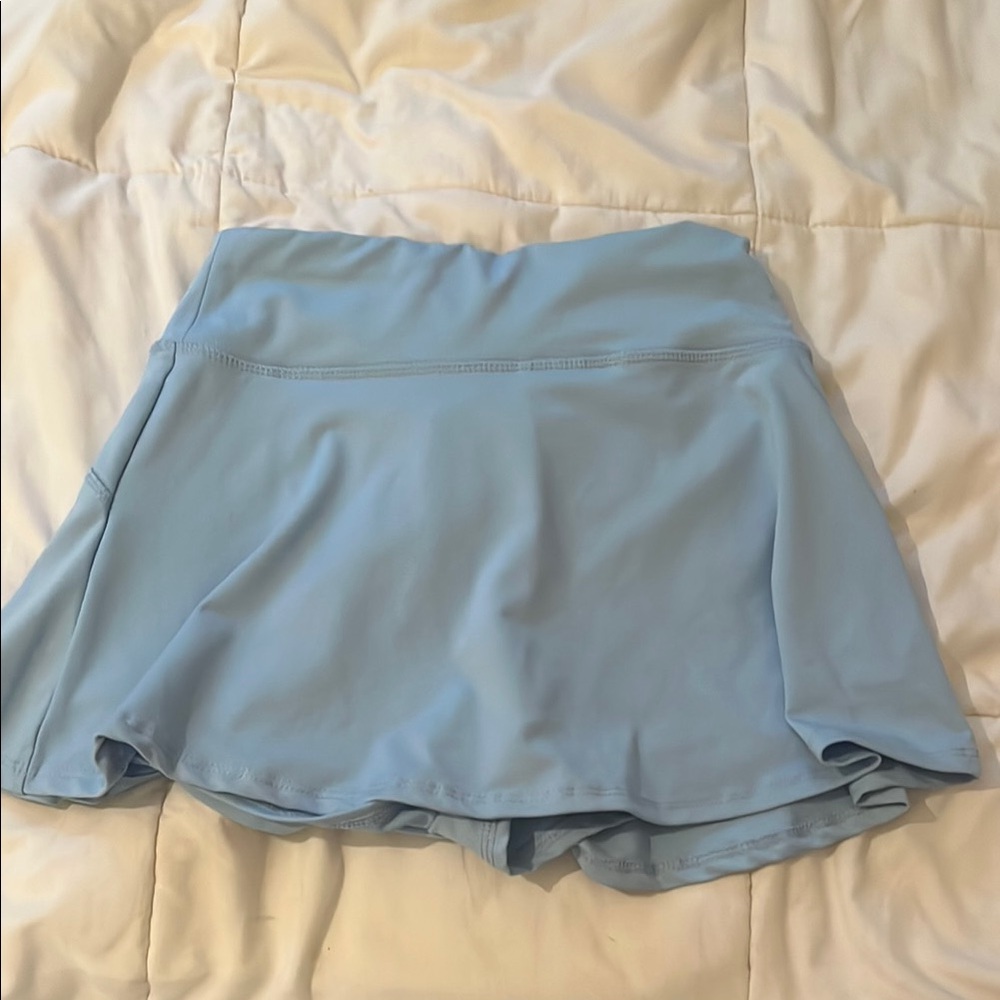 SHEIN Blue Skorts Athletic Style